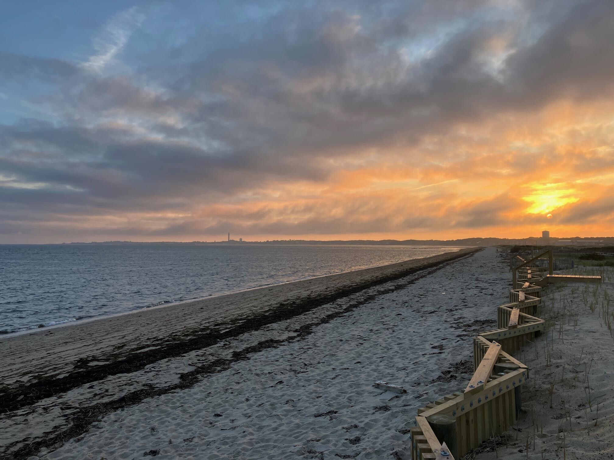 sunset on "our" beach