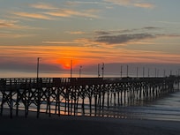Beautiful sunrises in the deck