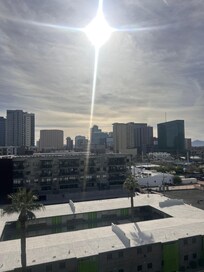 Views from the hotels rooftop