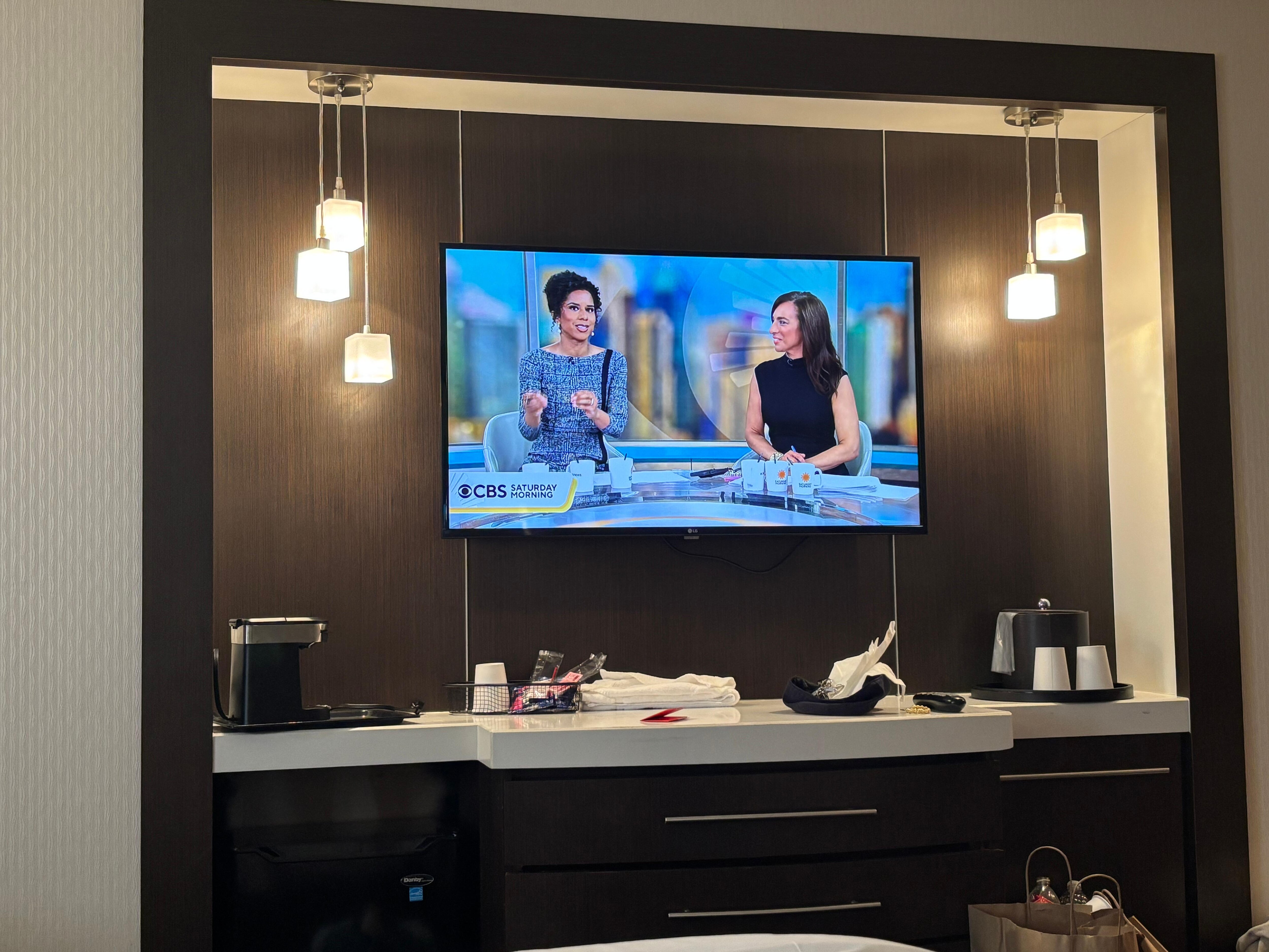 Tv and WiFi works really well