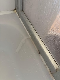 Shower in bad conditions