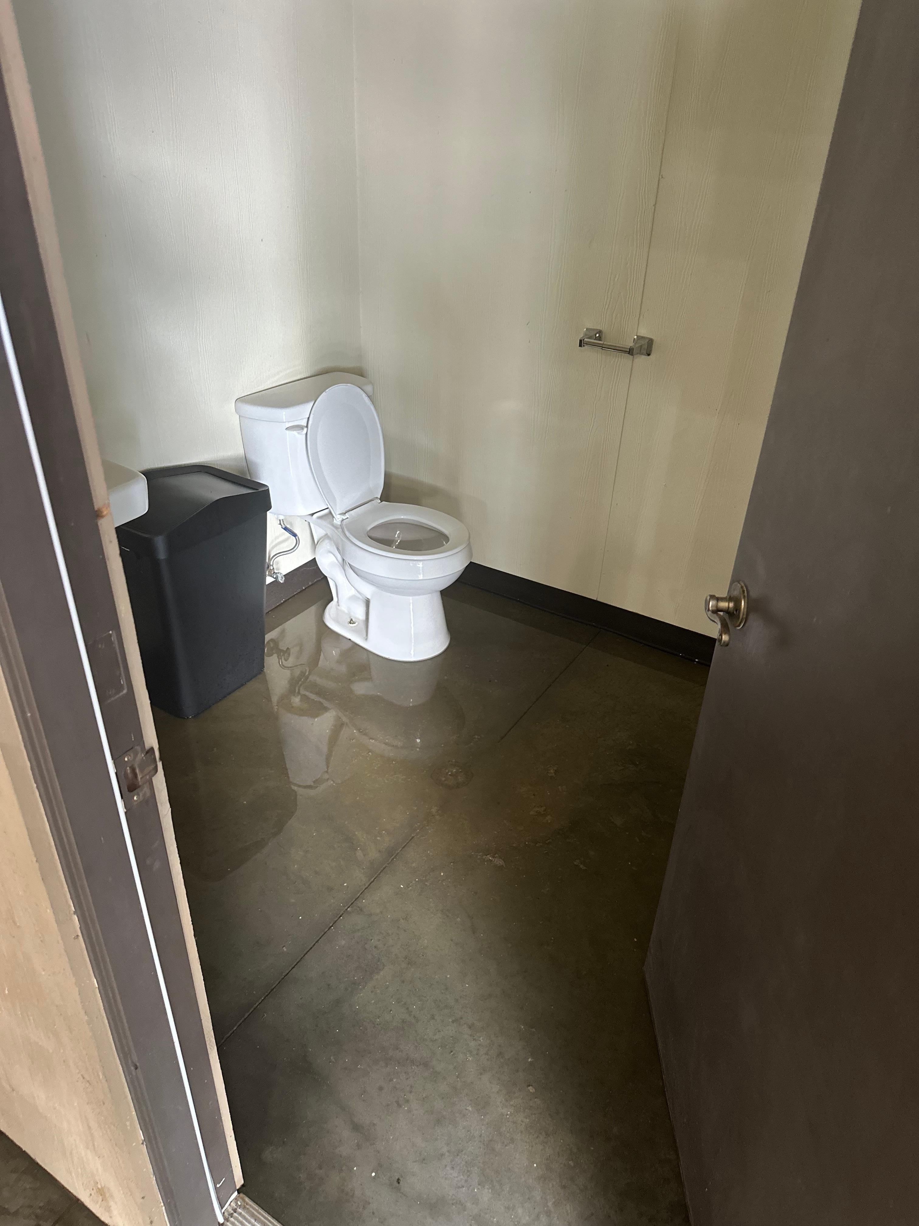 Sewage 2" deep in public area bathroom 2