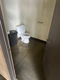 Sewage 2" deep in public area bathroom 2