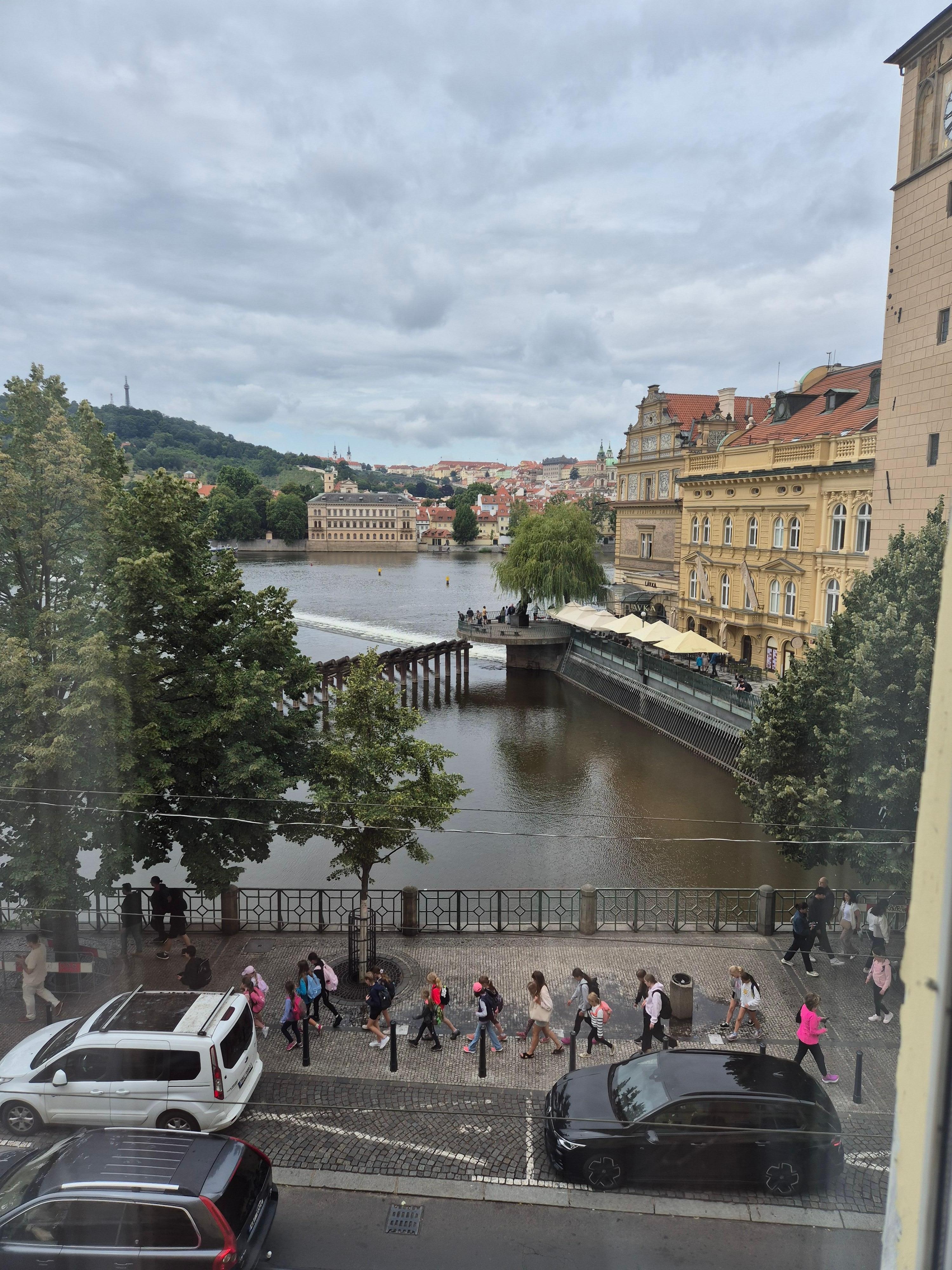 Utsikt från fönstret 