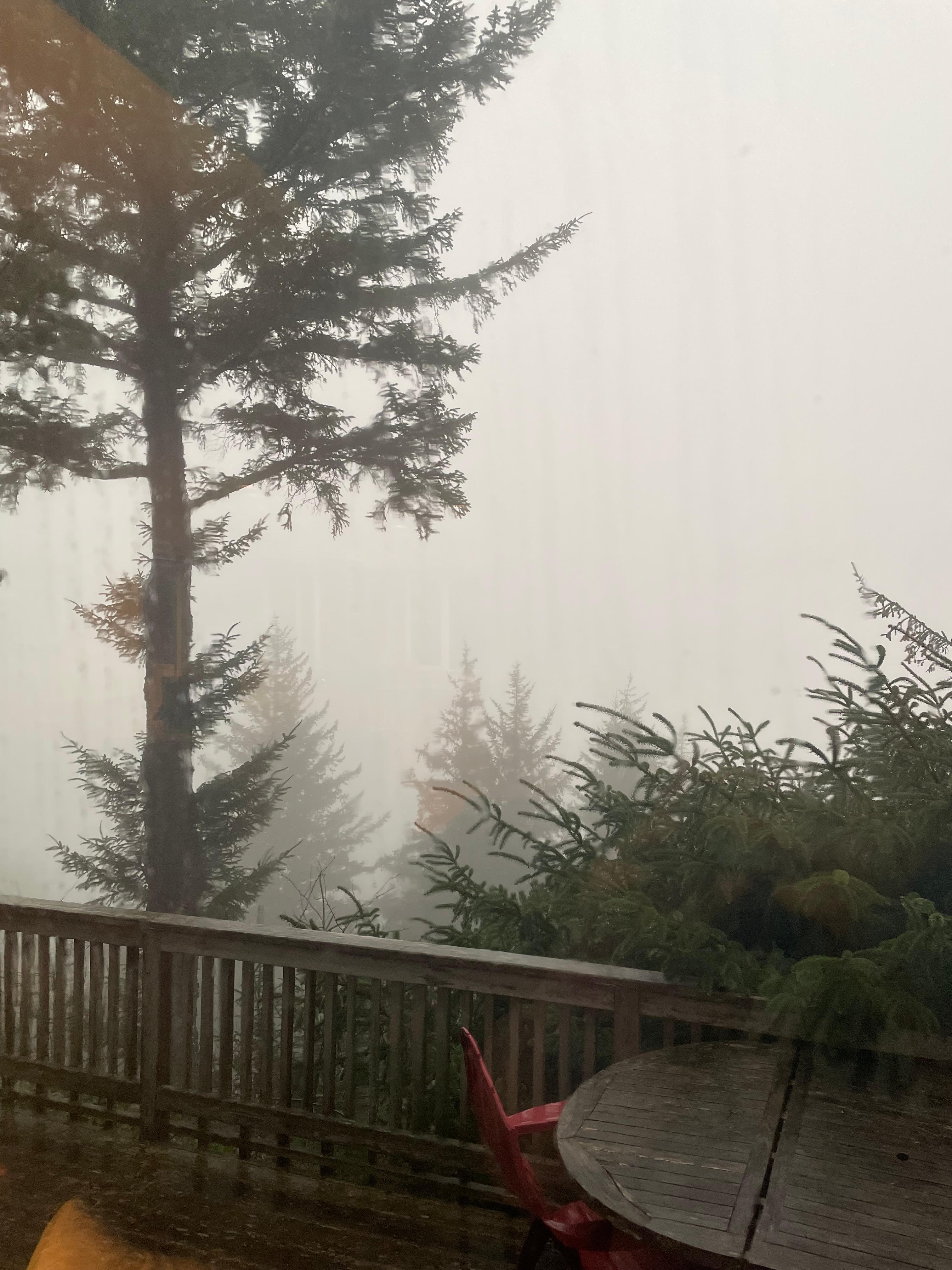 View from master bedroom 