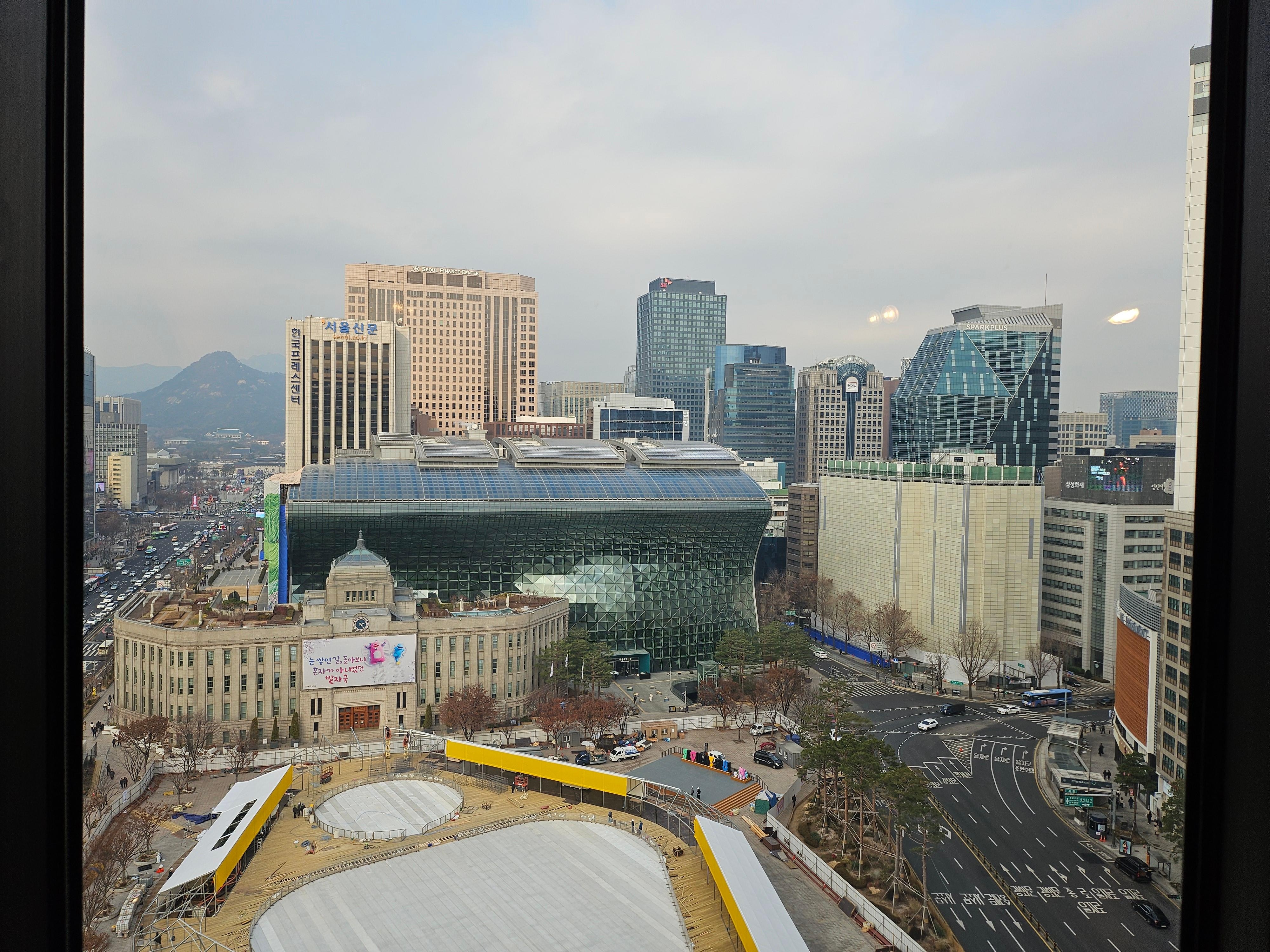 Great view from the room.