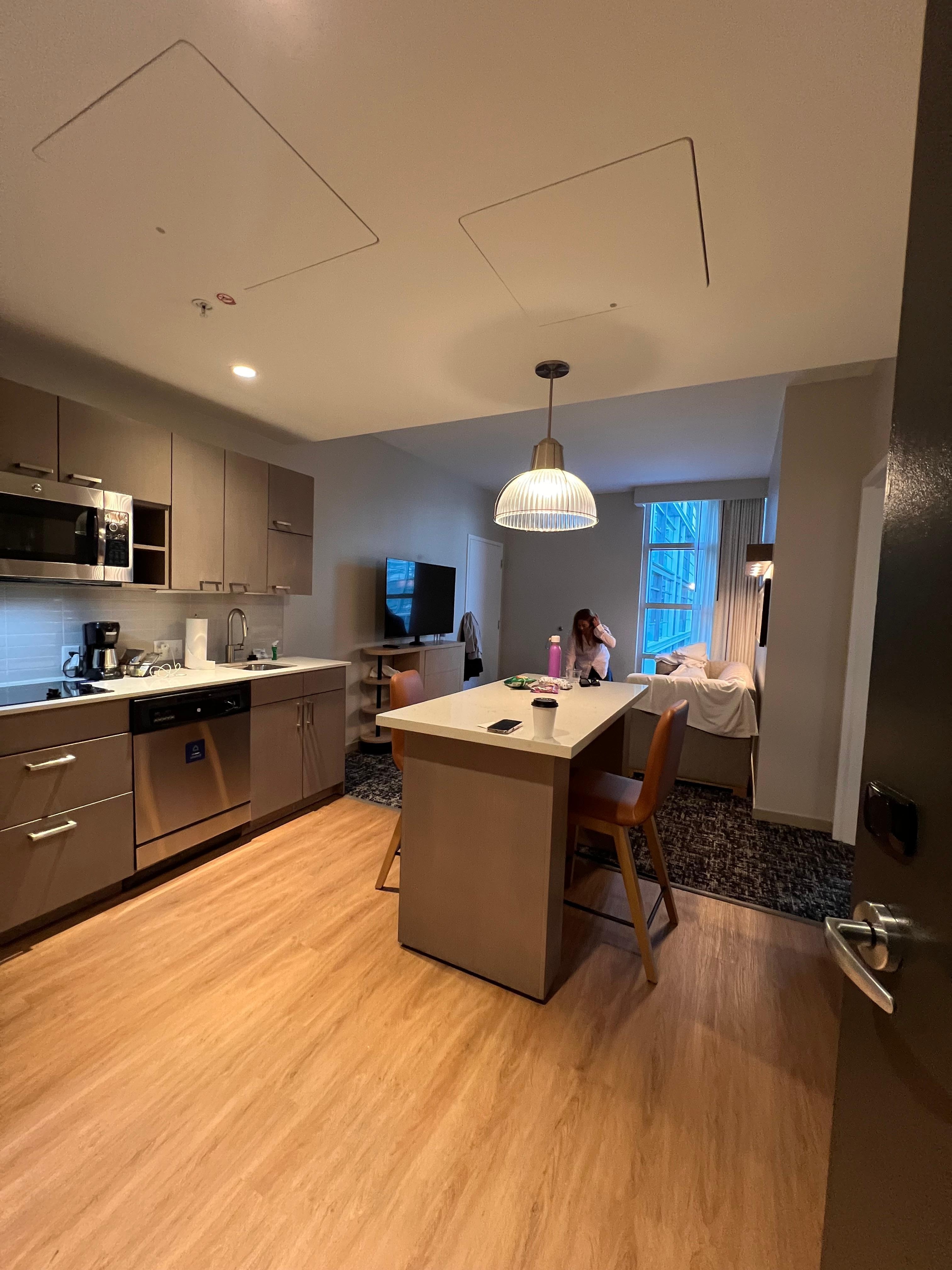 Our room has kitchen 