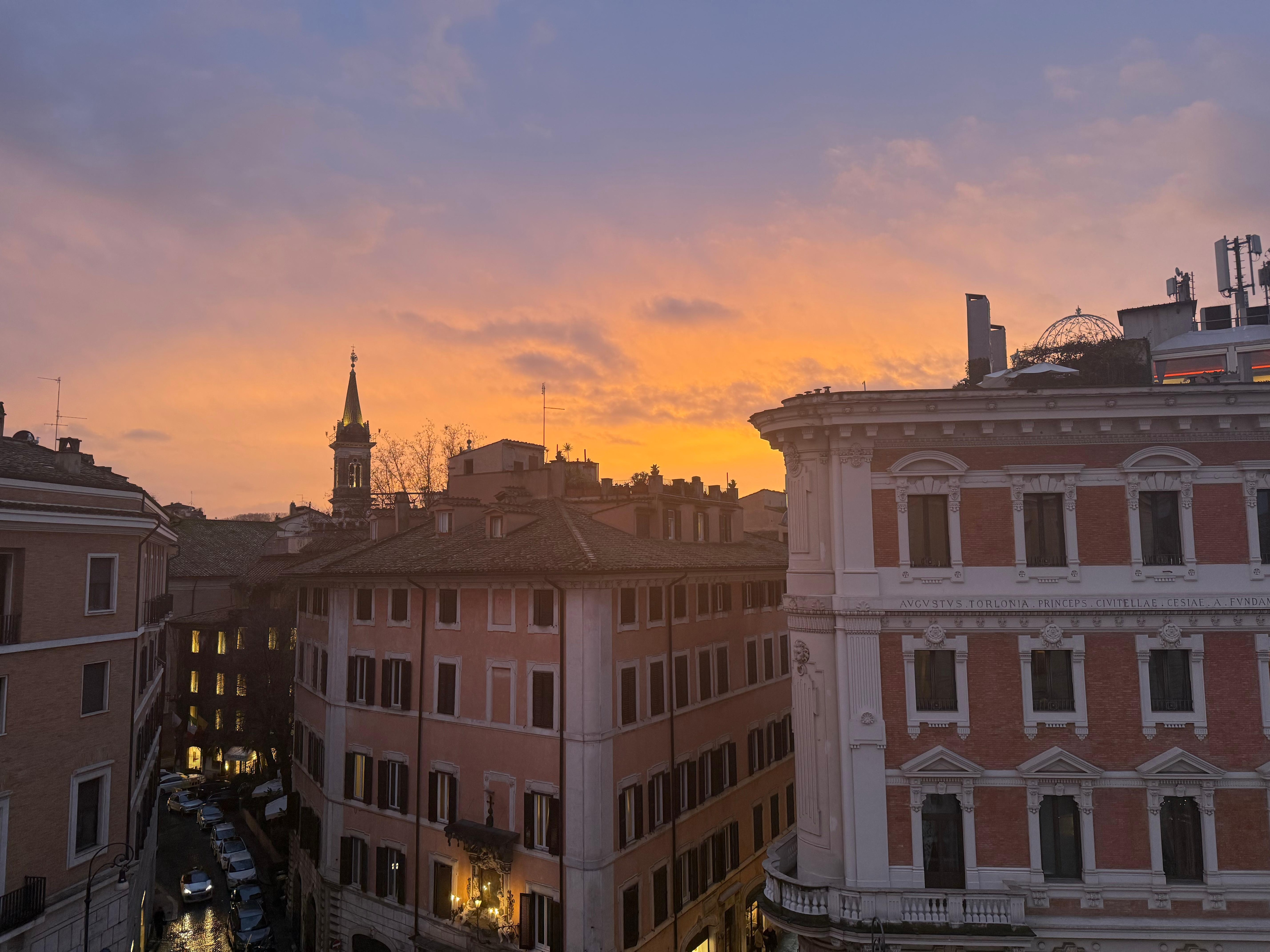 View from hotel window