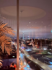 Blick aus der Rooftopbar