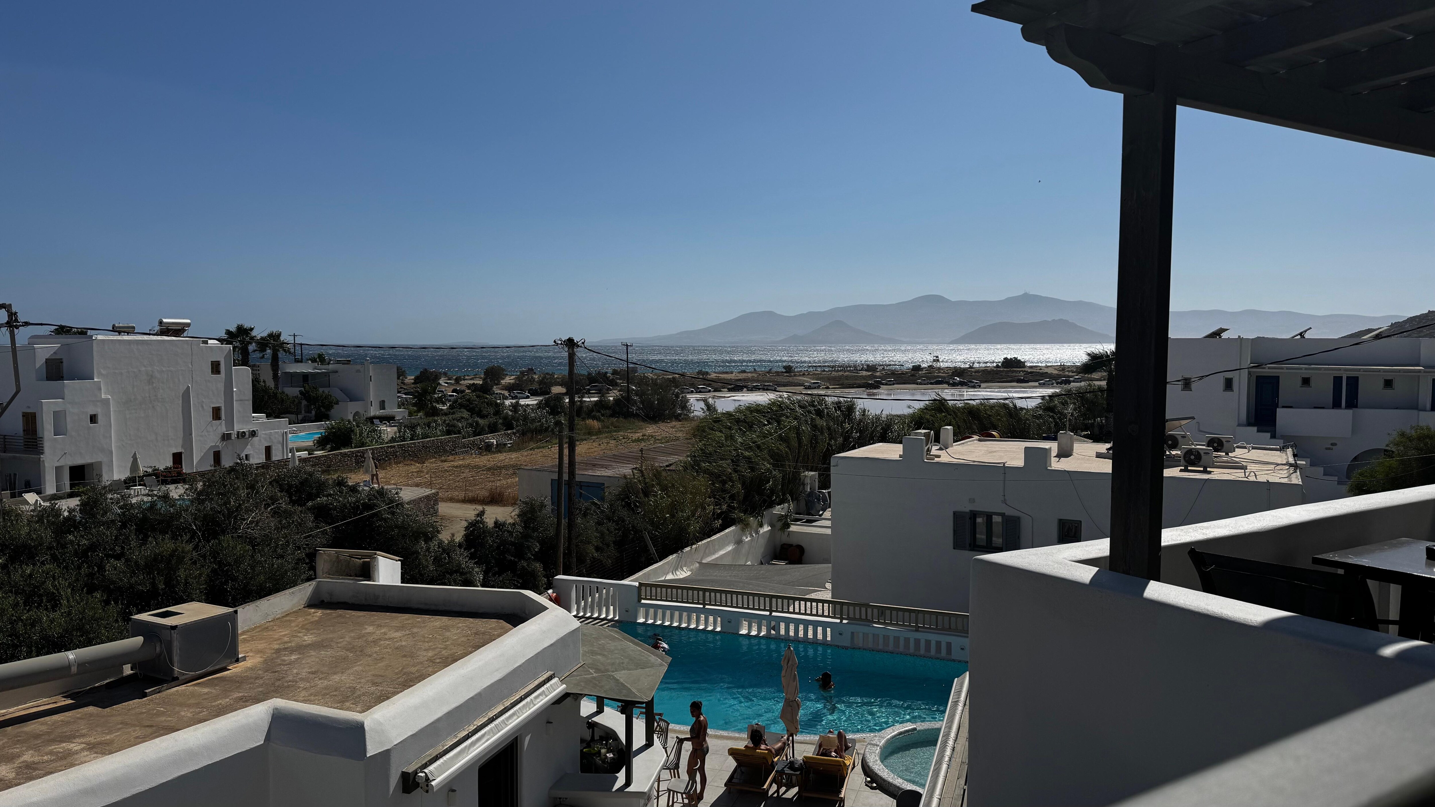 View from balcony 