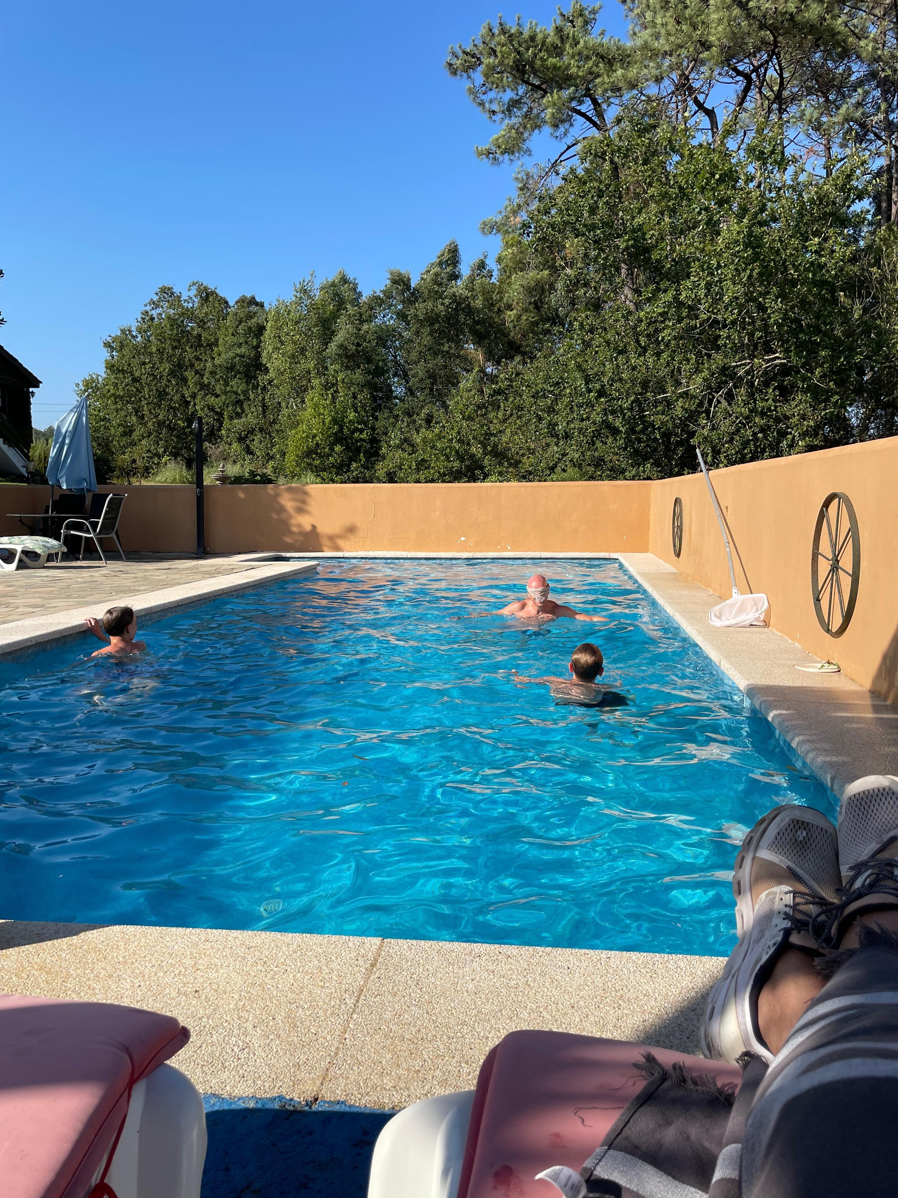 Pool Time at the house 