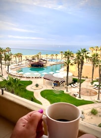 This is the view from our balcony every morning
Rm 1545