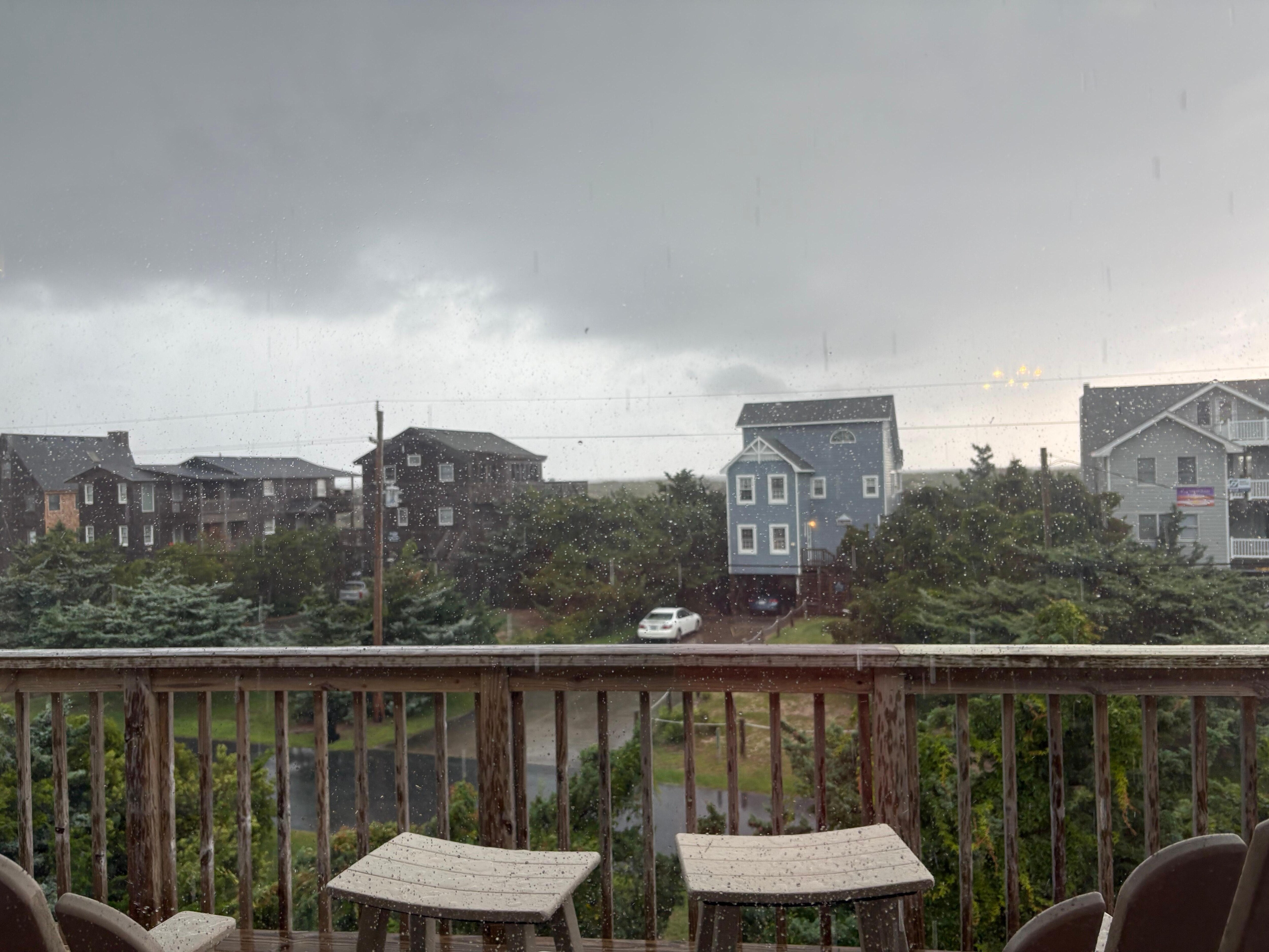 View from the back porch 