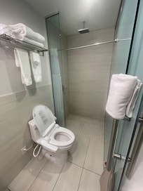 Bathroom upon arrival