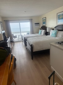Very clean and updated. Also, small kitchen area if needed.