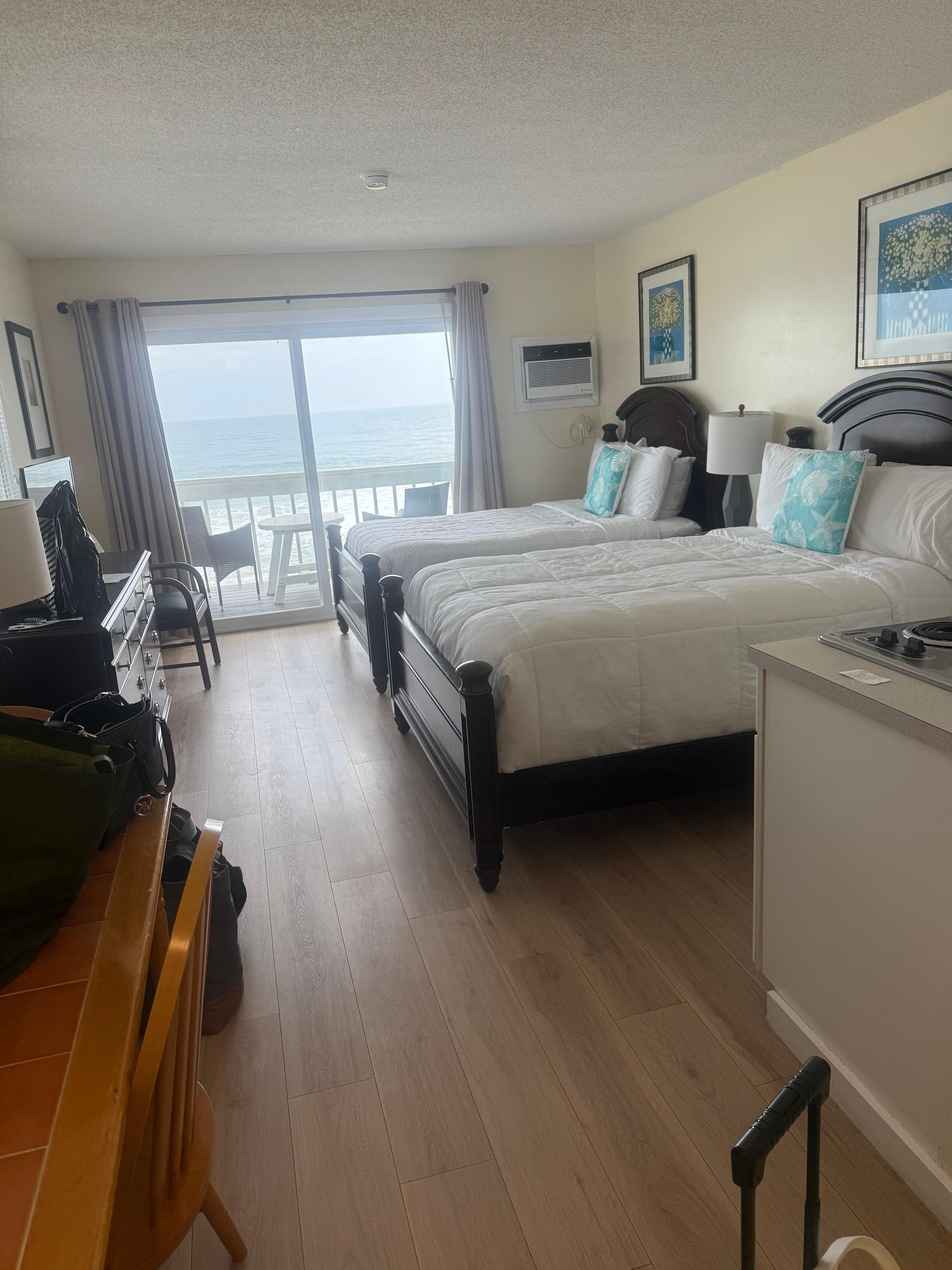 Very clean and updated.  Also, small kitchen area if needed.