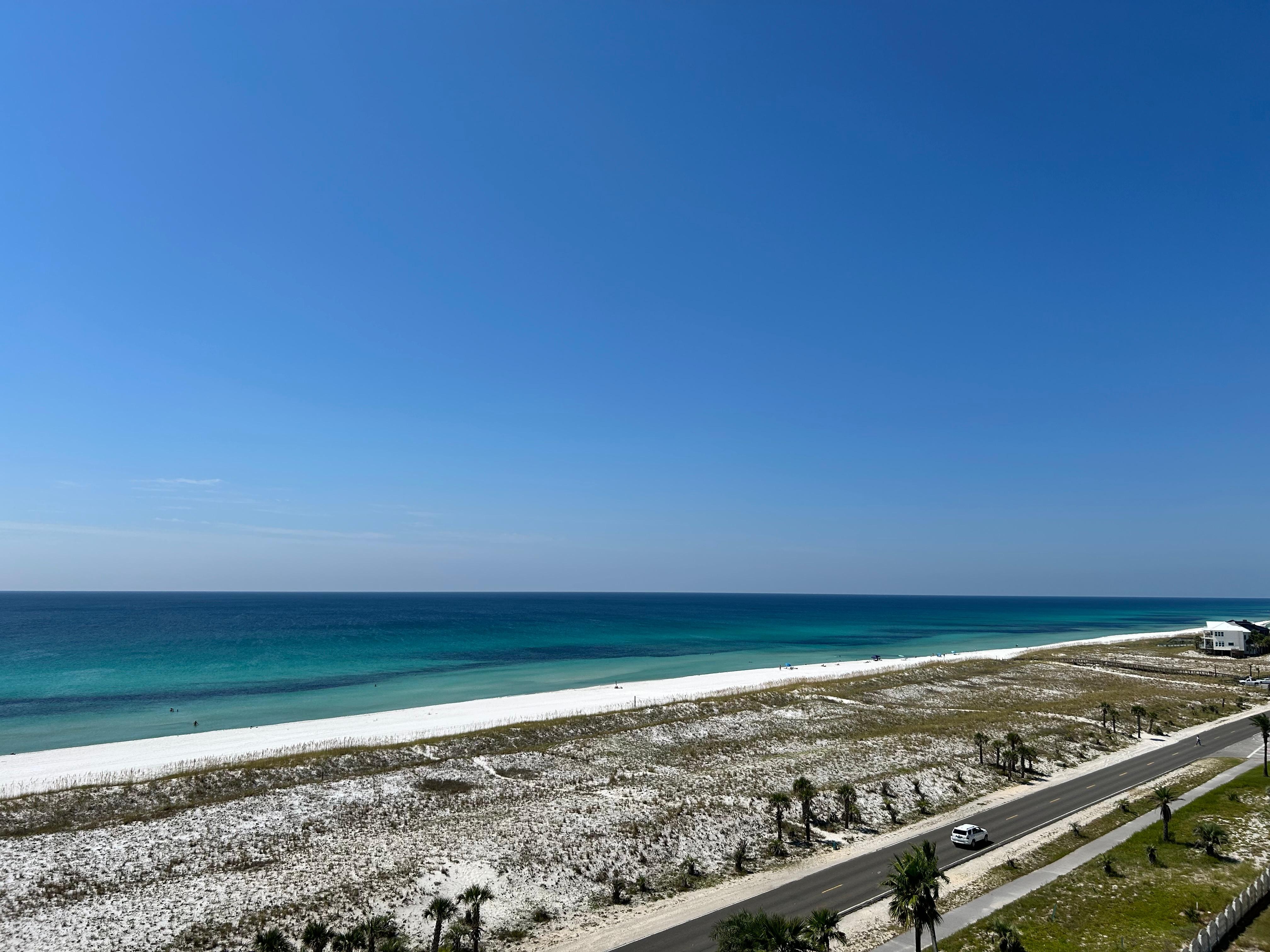 Gulf view from balcony.