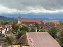 View from our room/balcony