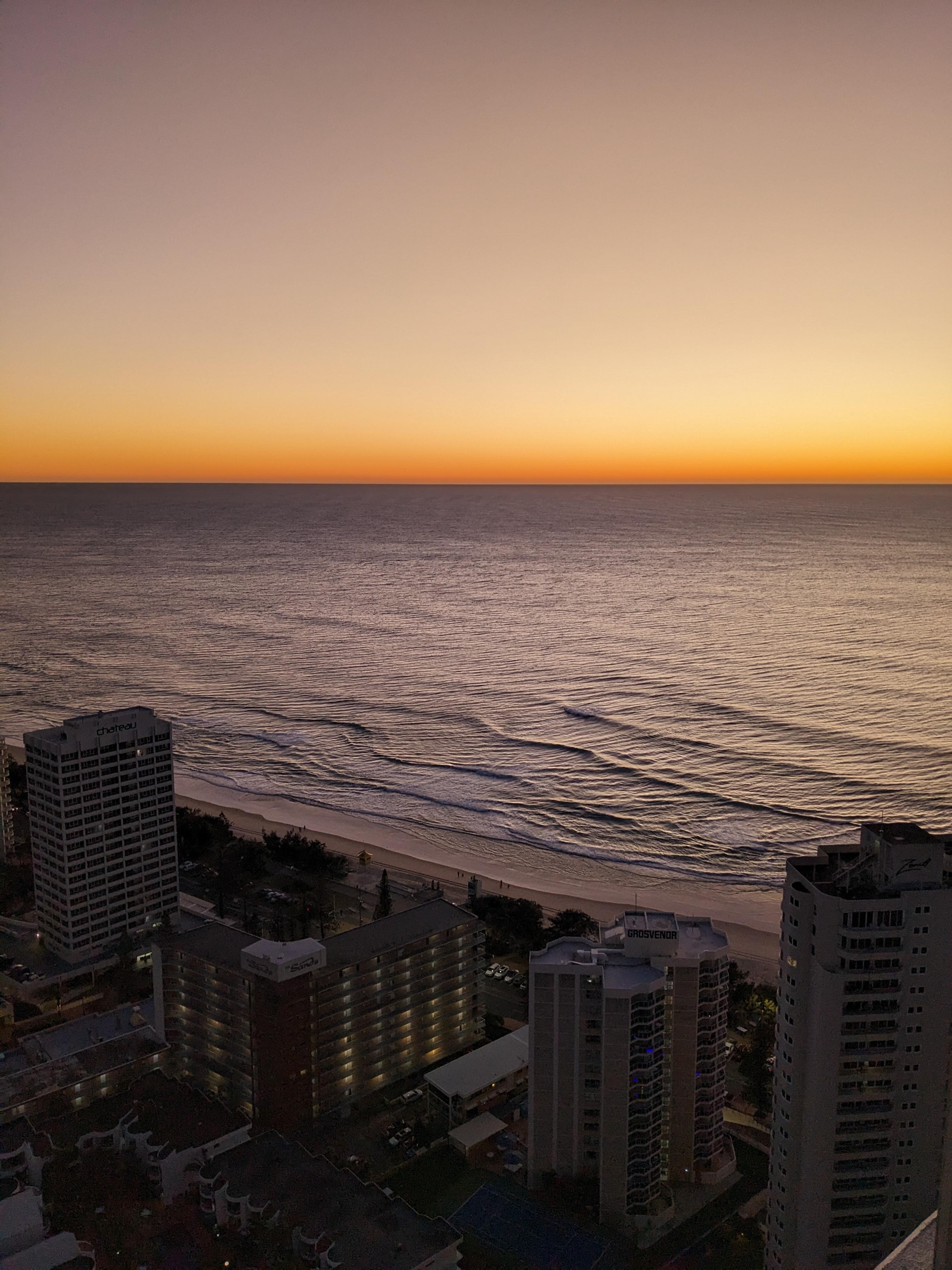 View from the balcony!