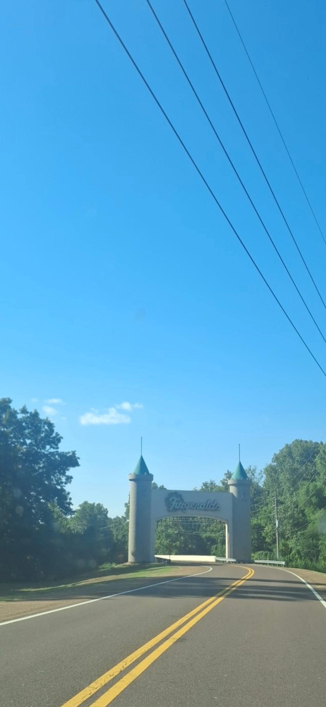 Entrance to property 