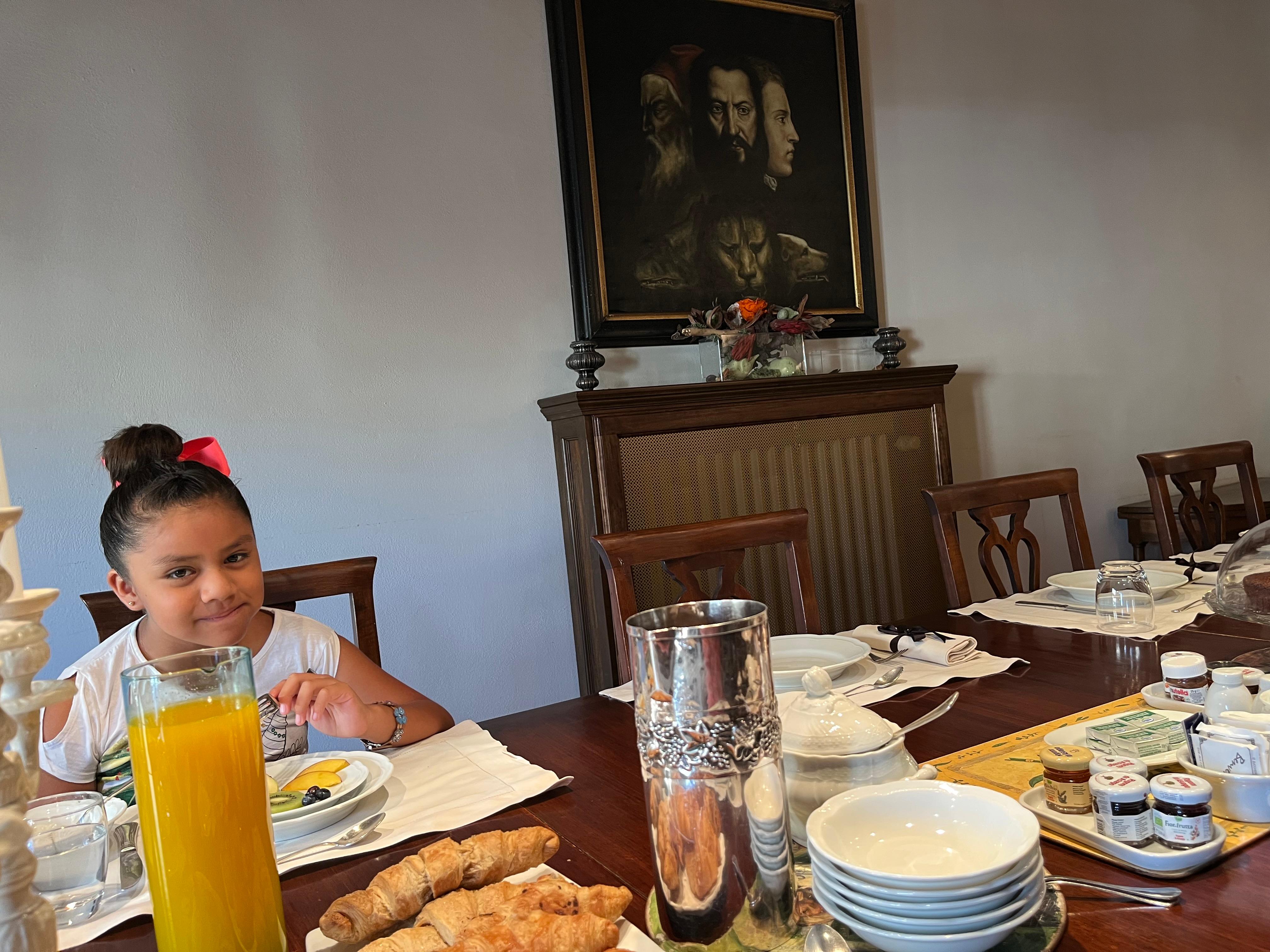 Súper desayuno y atenciones!