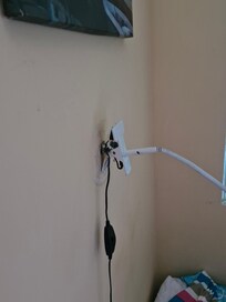 Wires exposed