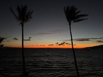 Sunset view from the balcony