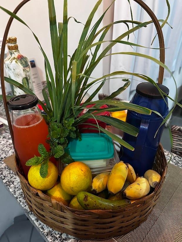 Cesta café da manhã