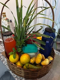 Cesta café da manhã