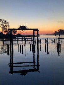 Sunrise from the pier