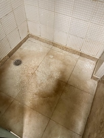 Essas eram as condições da água do chuveiro no Box do banheiro