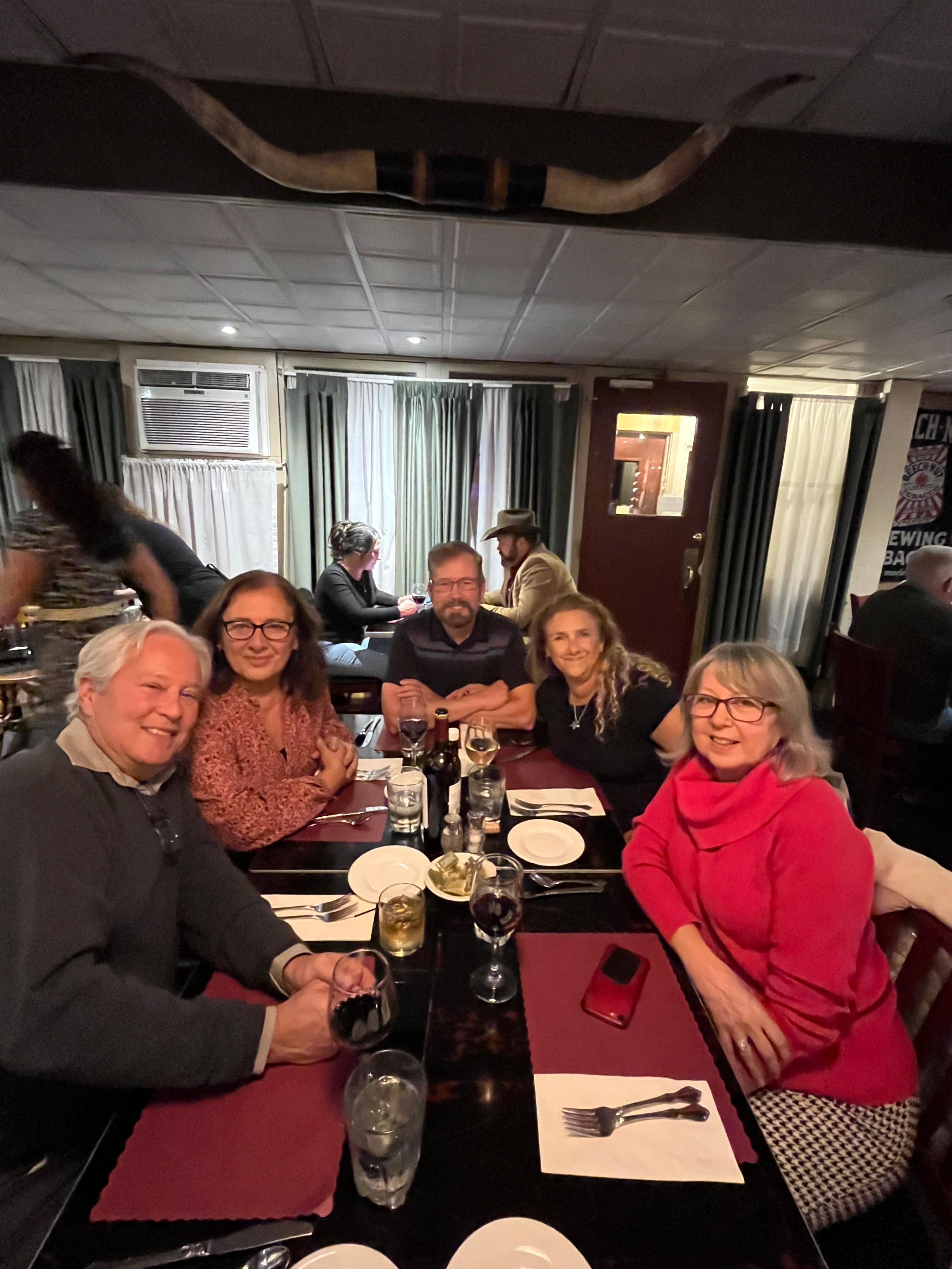 Dinner celebration with my husband and family at the Steakhouse. The food and service was fantastic!