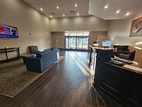 Front desk lobby