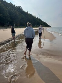 Loved the family beach walks and talks!