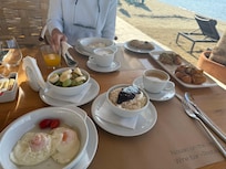 Just a couple of the amazing breakfast options!