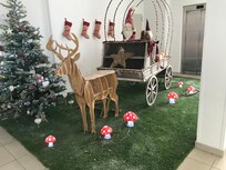 Some Christmas Decorations at reception