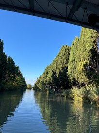 Boat trip on the Canal du Midi.
