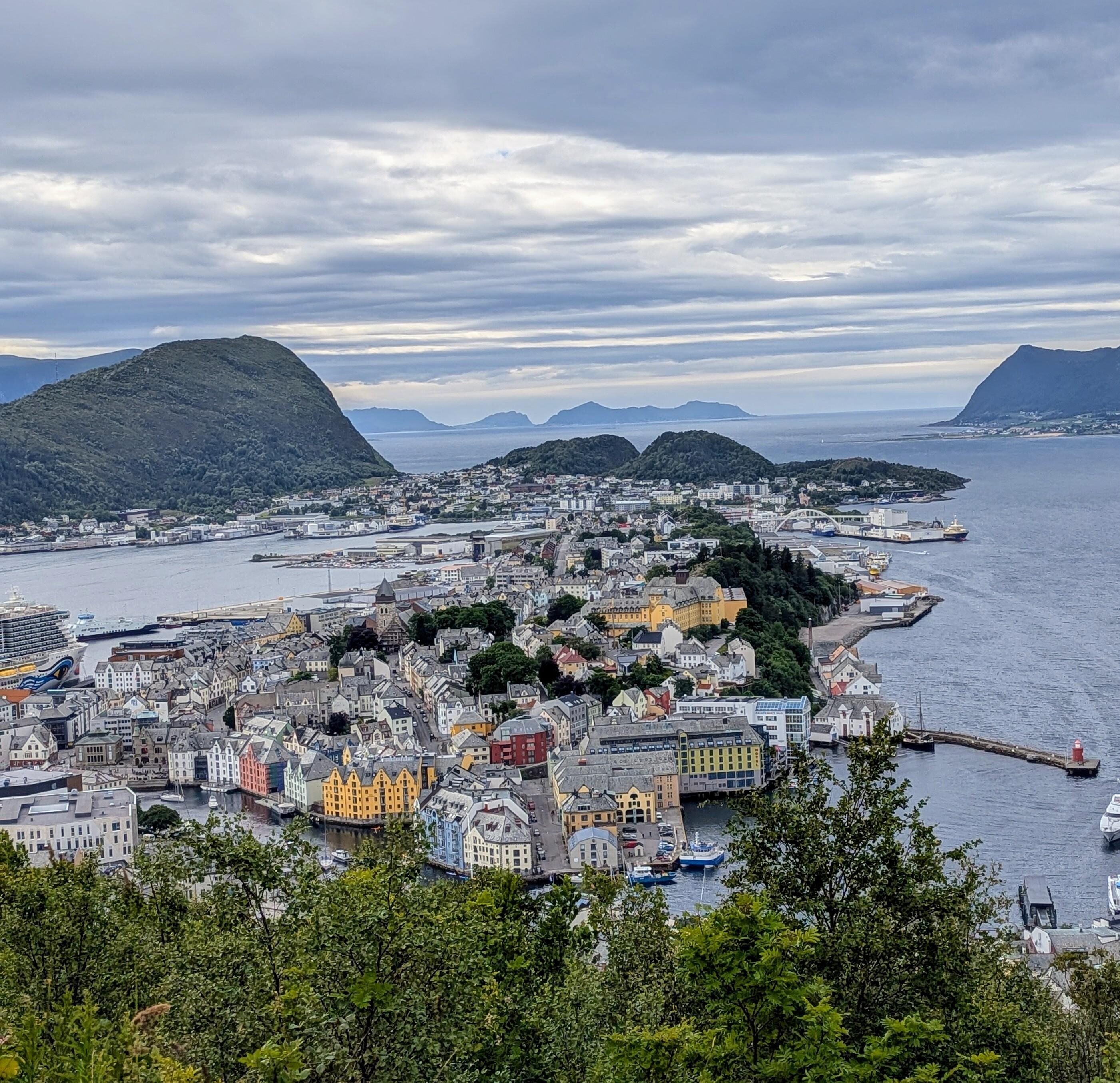 View from viewpoint 