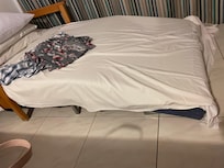 Sofa bed breaks when you sit on it!