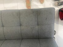 Stained couch