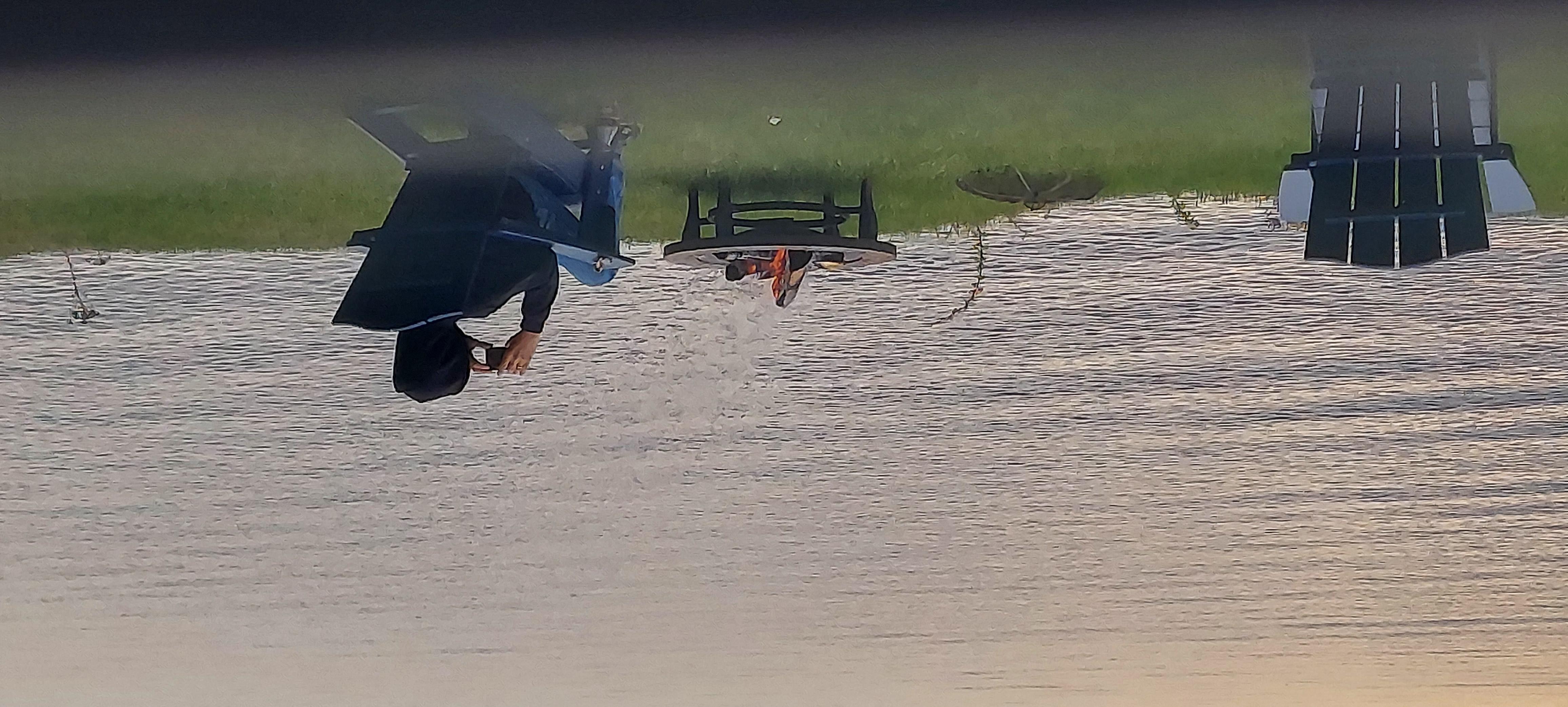 Chilling with a morning fire