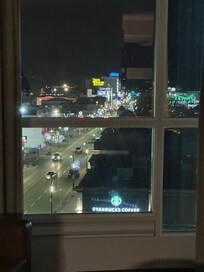 Nice view in the front of the building.