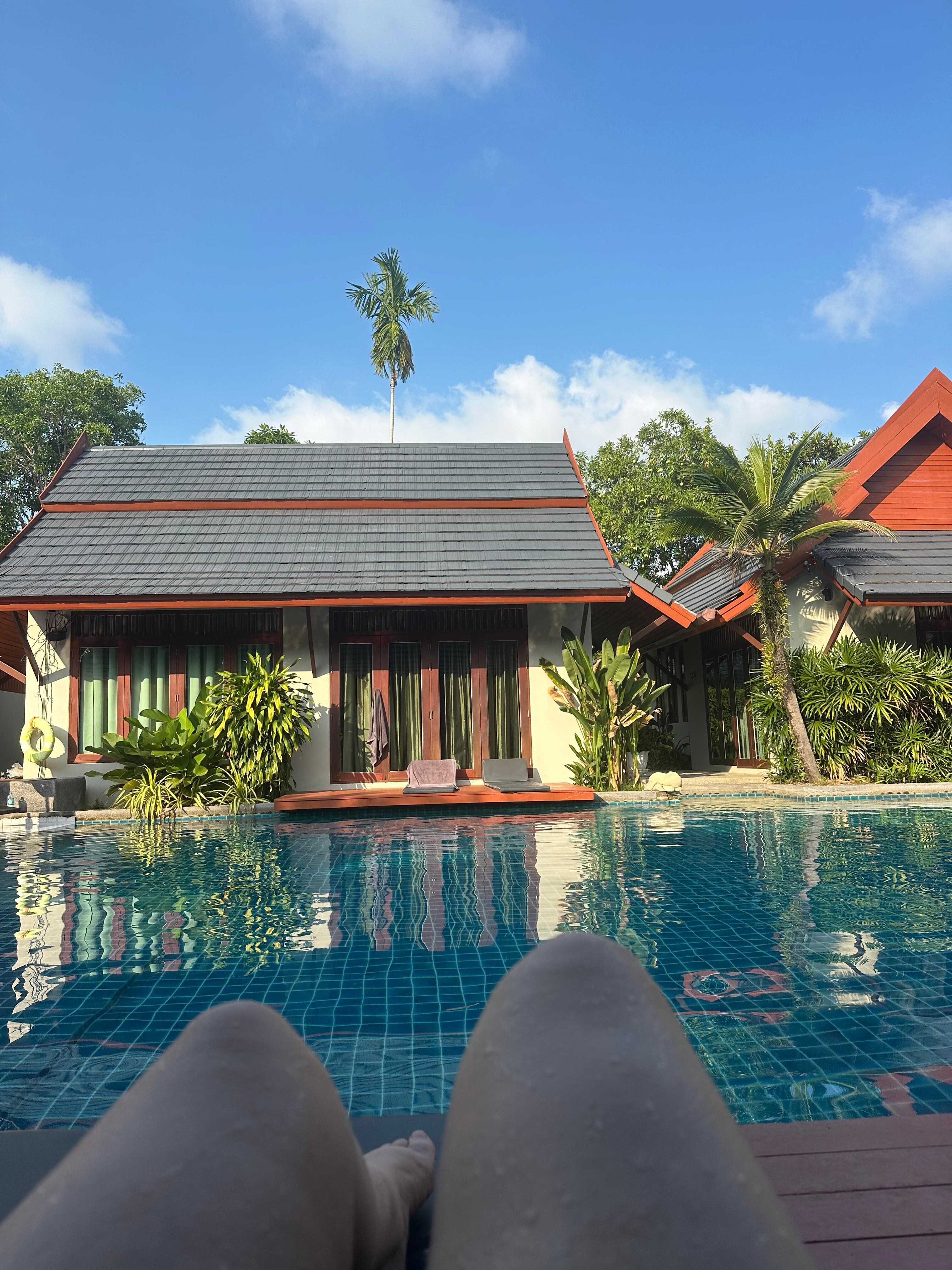 On my pool suite - looking exactly like the one opposite