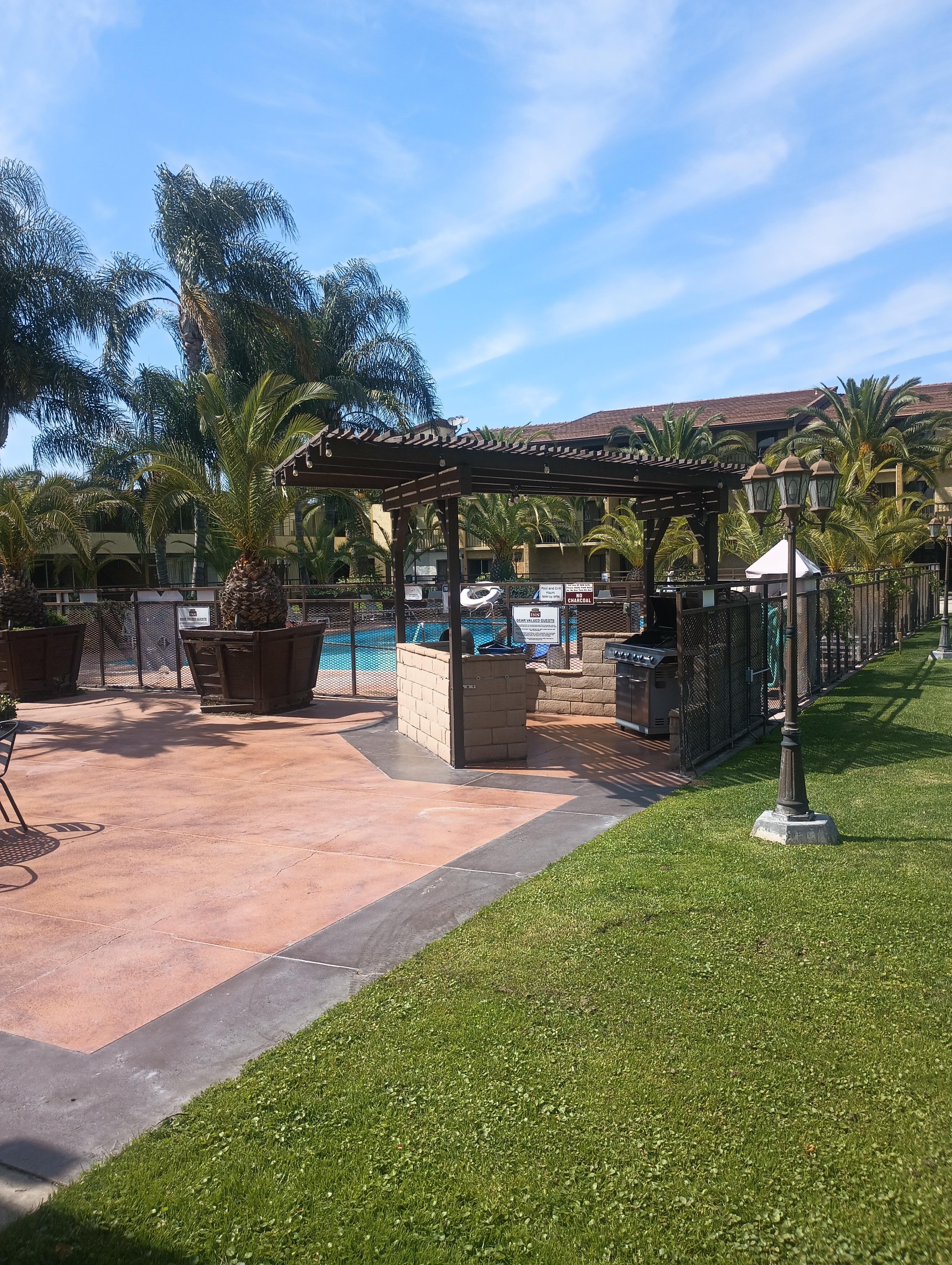 Pool & BBQ area.
