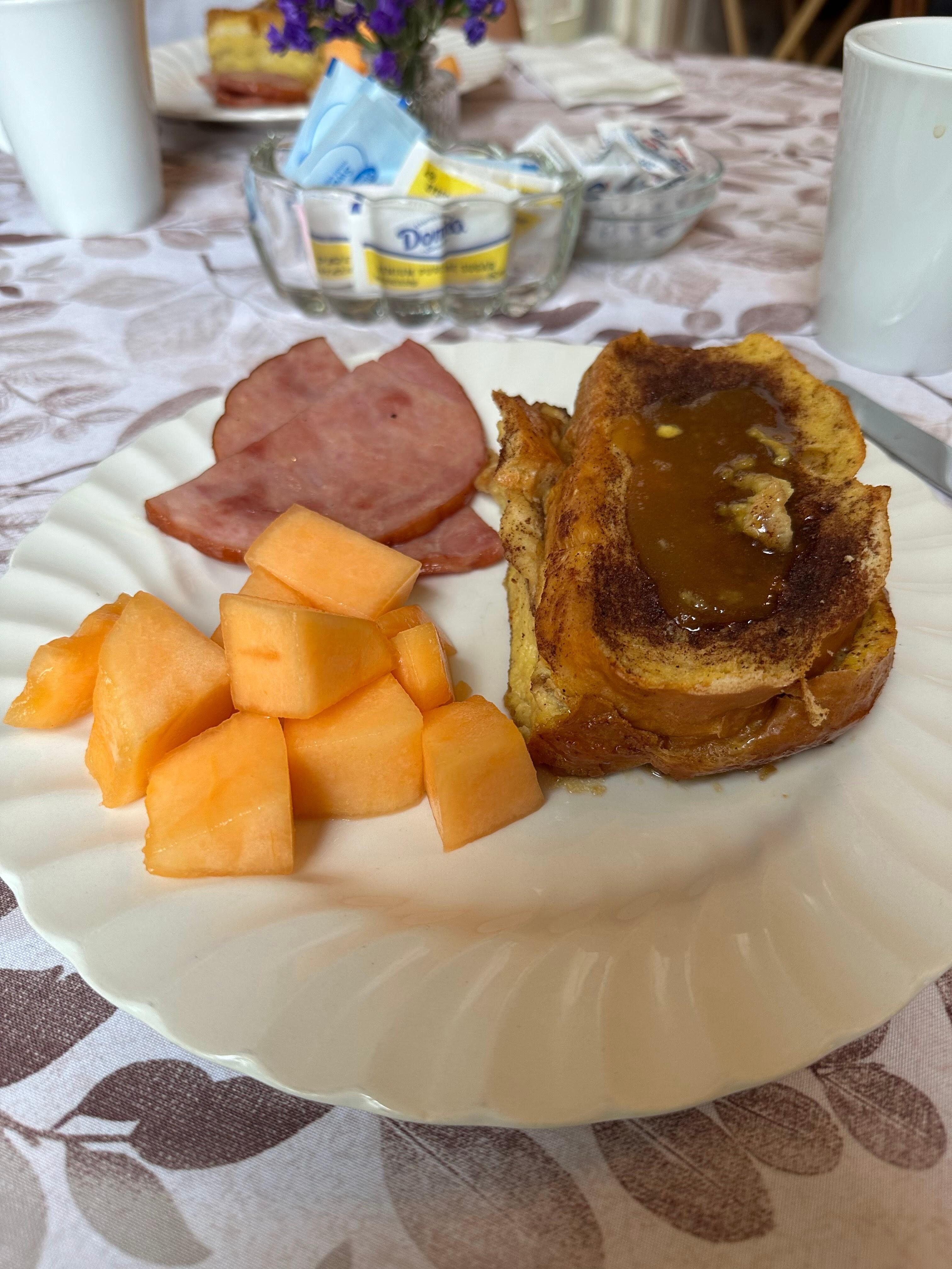 Breakfasts vary each day. All are exceptional.


