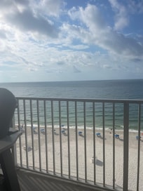 The view from the room.