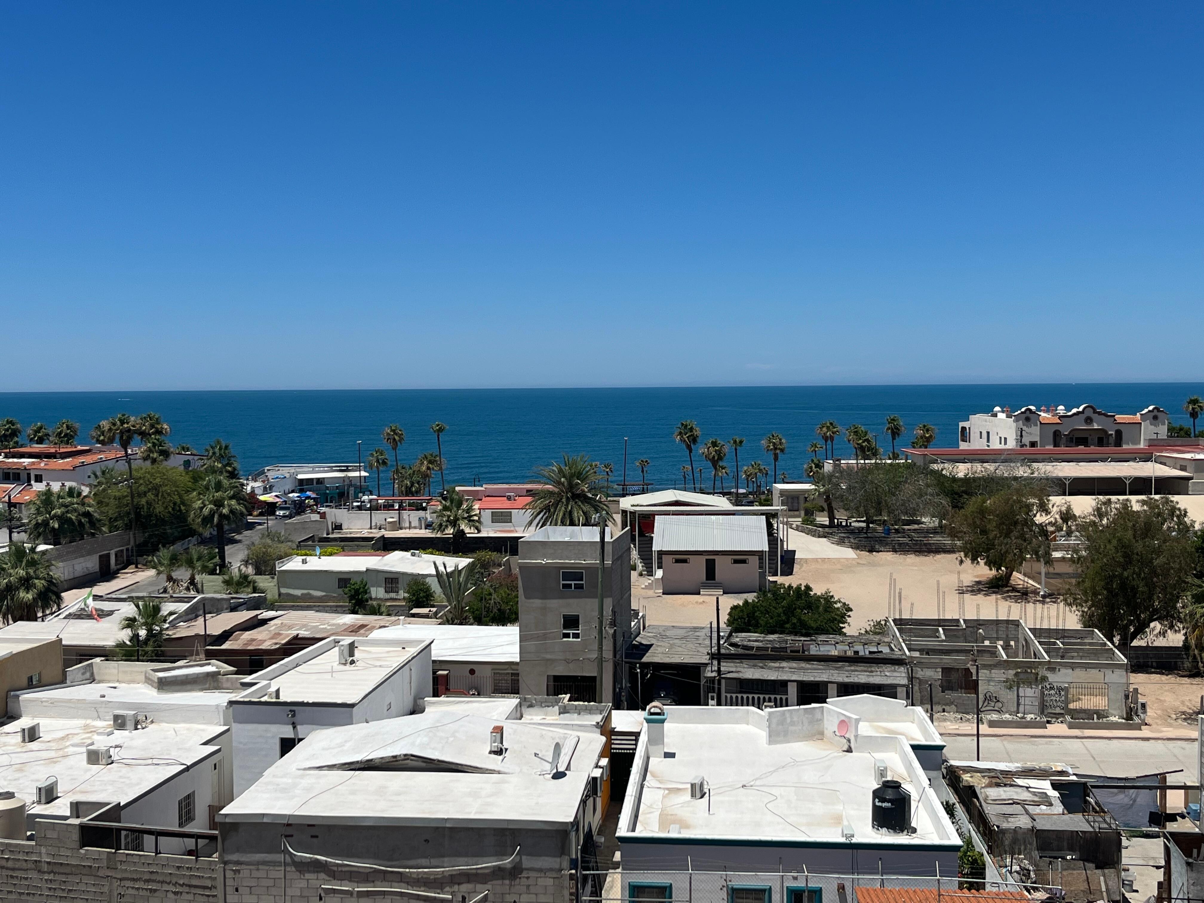 Rooftop terrace view