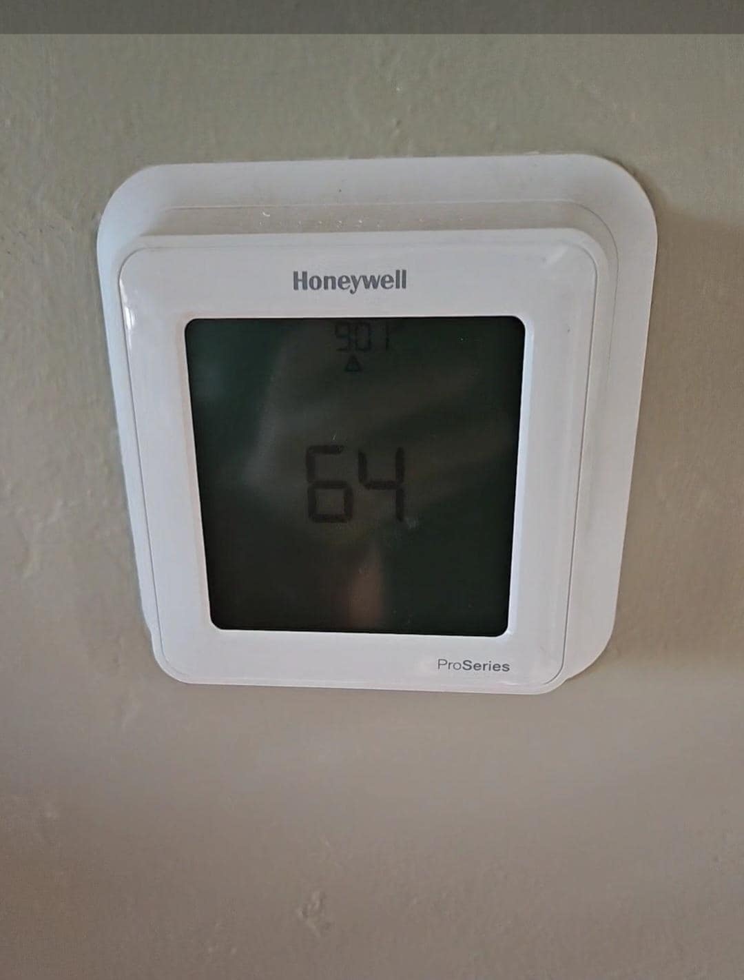 No heat with power outage. We had to move everything into the other room. 