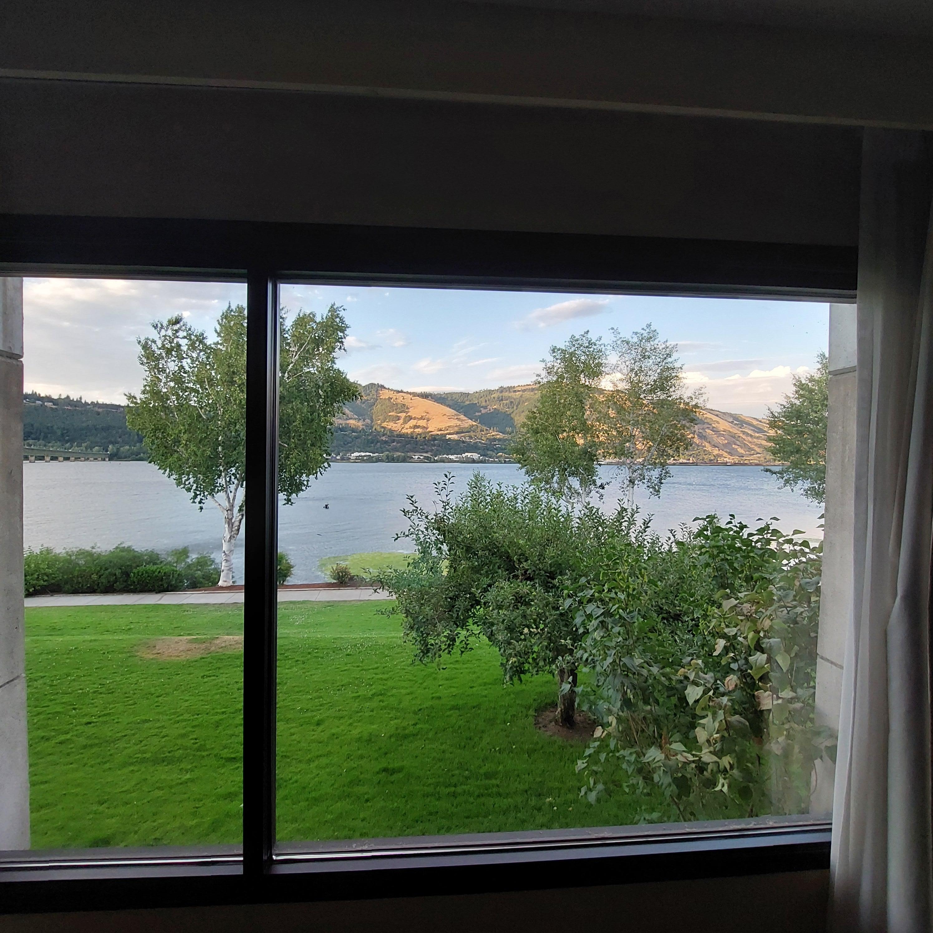 View from our room.