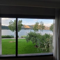 View from our room.